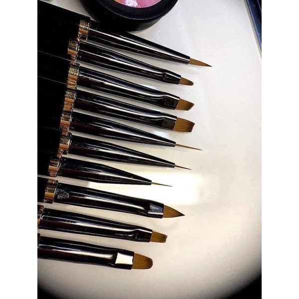 Bộ cọ lawei 10 cây nail