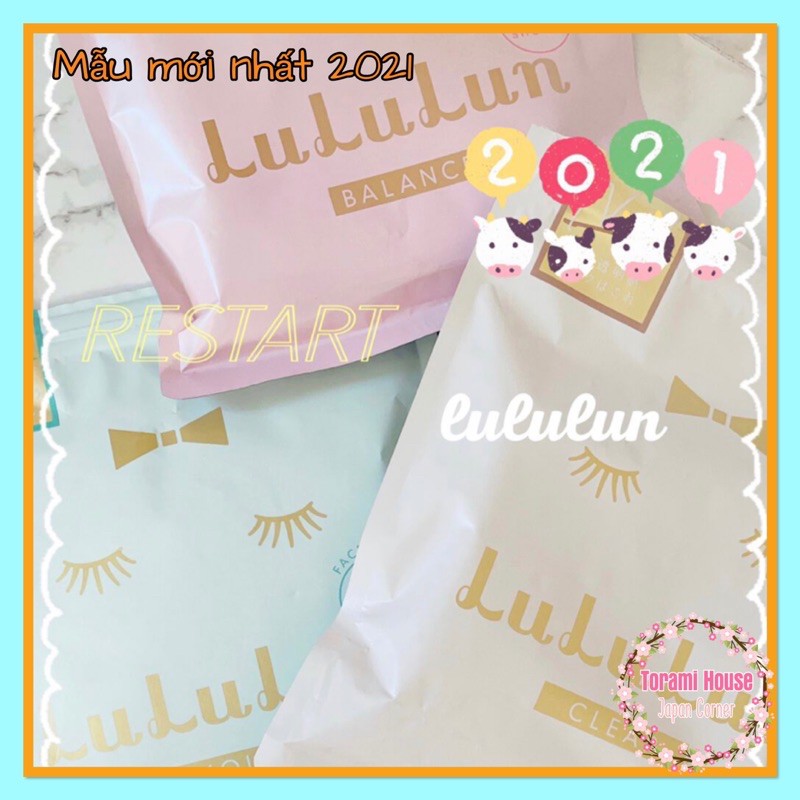 (Mẫu mới) Mặt nạ Lululun (hàng nội địa Nhật, Made in Japan)