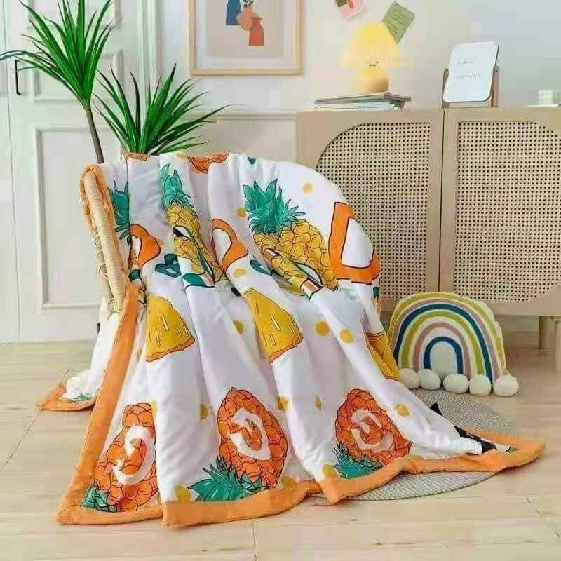 Chăn, mền Zara home , chất cotton sịn, 1m8x2m