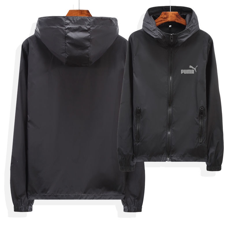 Áo Khoác Chống Nắng Có Mũ Trùm Thiết Kế Mỏng Kiểu Dáng Đơn Giản Thời Trang Dành Cho Cả Nam Và Nữ