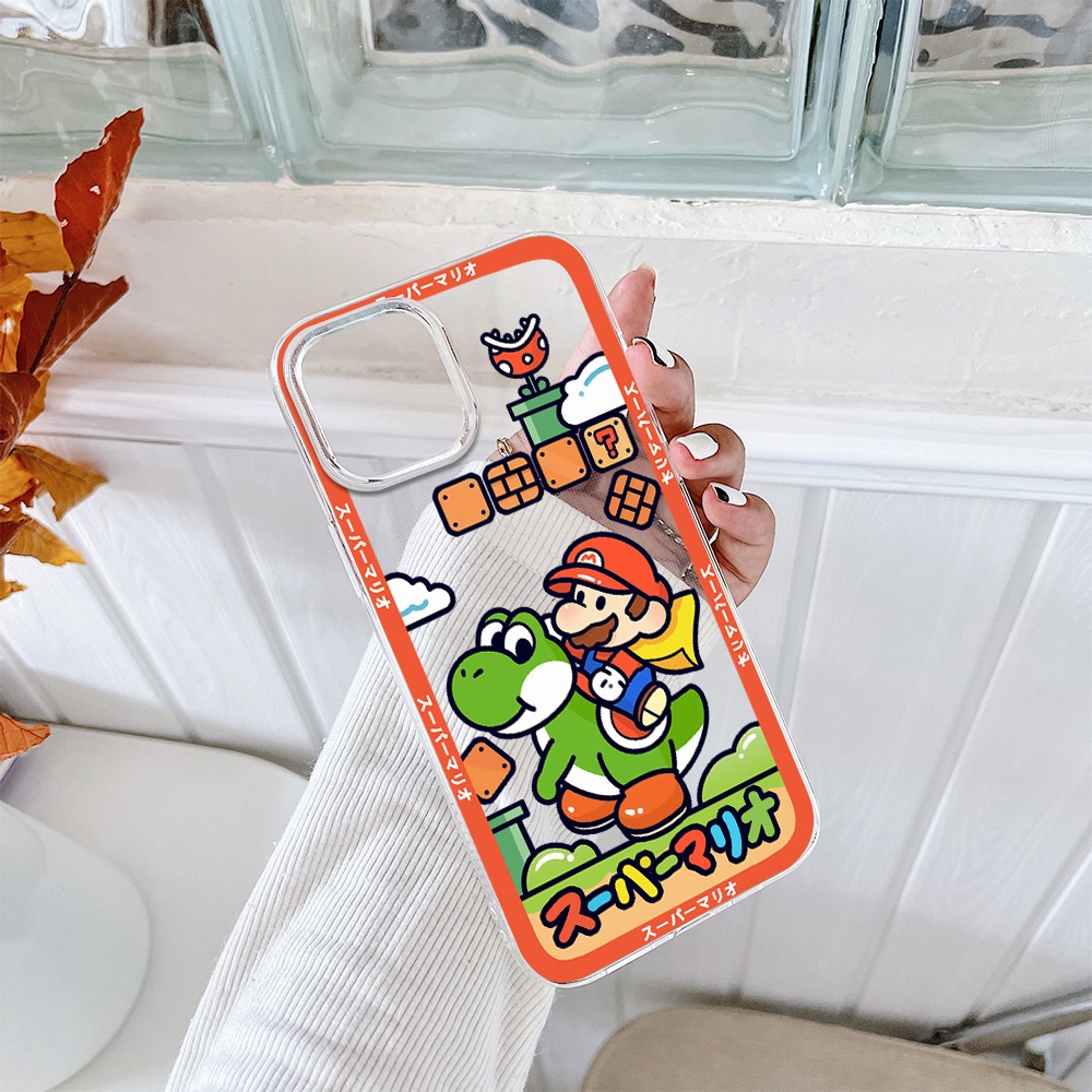 Ốp Điện Thoại Hình Super Mario Bros Cho Iphone 11 Pro Max 12 Pro Max 13 Pro Max Mini 6 7 8 6 7plus Se 2020 X Xs Xr 5 4