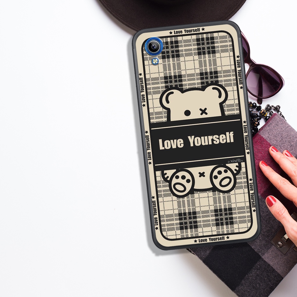 Ốp Lưng VIVO Y51 - Y91C  - Y91 - Y93 - Y95  , In Hình "Lovely Bear". Đẹp, Bền, Màu Sắc Bắt Mắt.