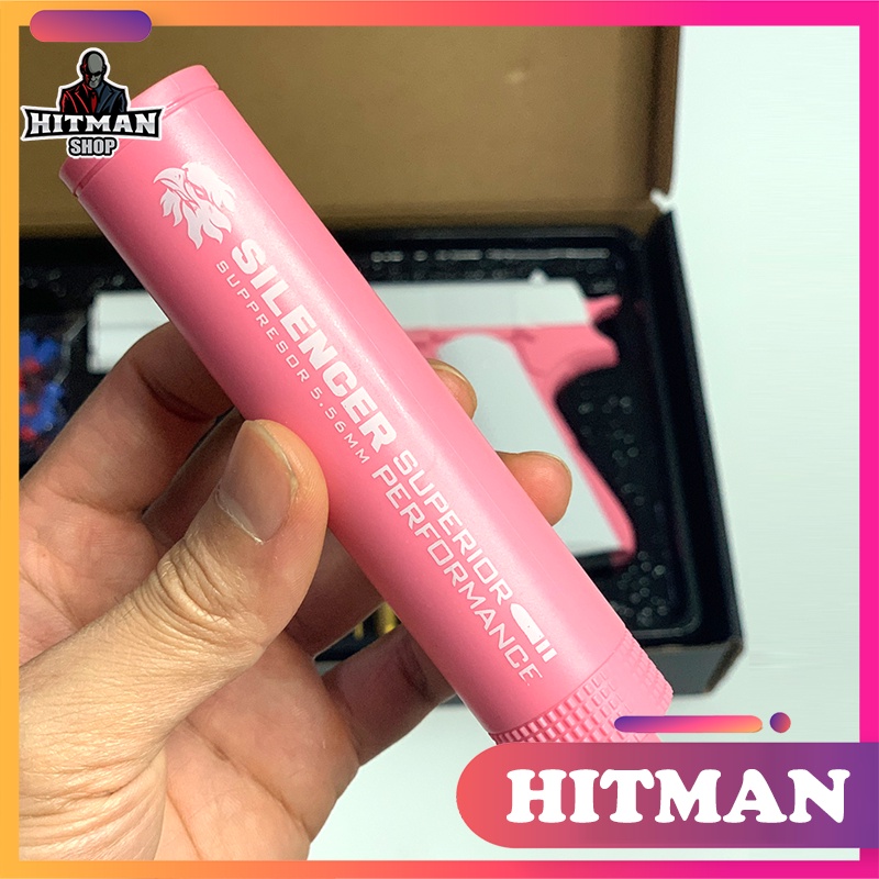 Đồ chơi m1911 Hitman văng shell siêu độc đáo, có nhiều màu sắc