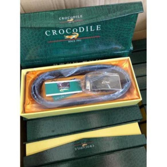 THẮT LƯNG DA CÁ SẤU NAM HÀNG FULL HỘP