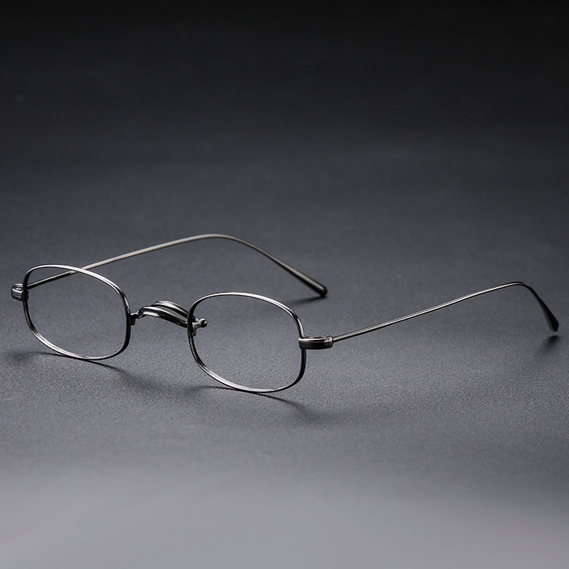 Mắt Kính Gọng Oval Nhỏ Siêu Nhẹ Phong Cách Retro Nhật Bản 5g OV1256T