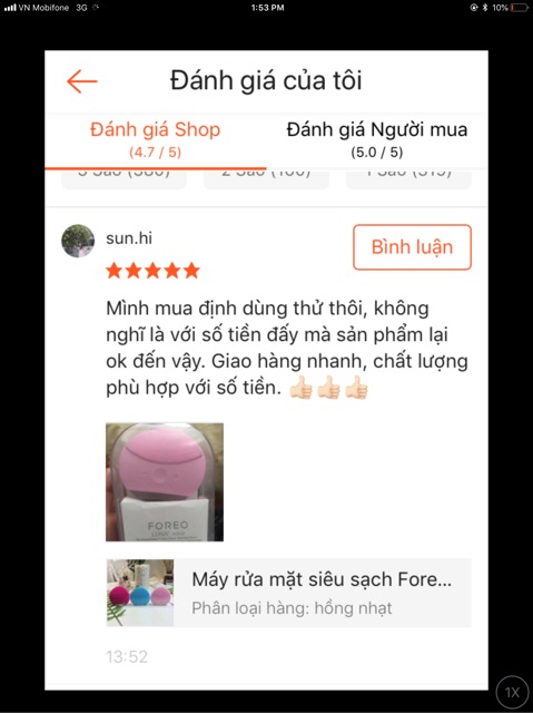 Máy rửa mặt siêu sạch, có dây sạc và nút bịt sạc,