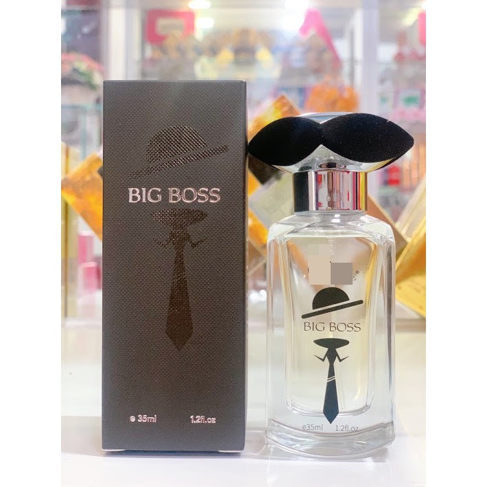 (ShipHỏa Tốc) Nước hoa nam Big Boss Ch a r me - NAM TÍNH VÀ ẤM ÁP (35ML)