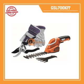 Bộ máy tỉa cành dùng pin 5 chi tiết Black&Decker GSL700KIT