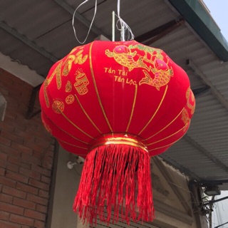 Đèn lồng loại 60cm in hình cá chép
