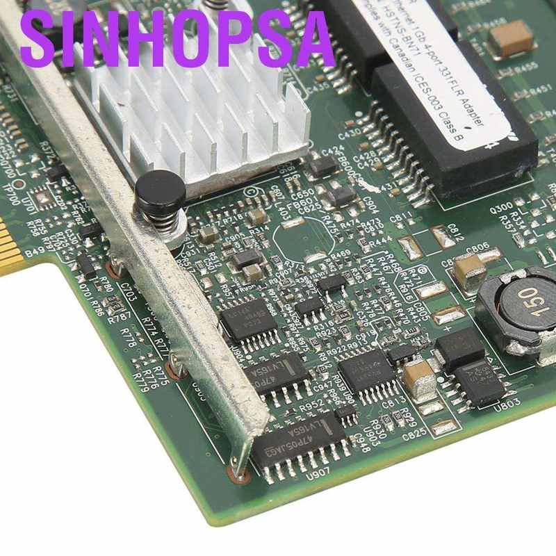 Sinhopsa 4‑Port Gigabit Network Card for HP Server Computer Accessories 331FLR Ethernet 1G | BigBuy360 - bigbuy360.vn