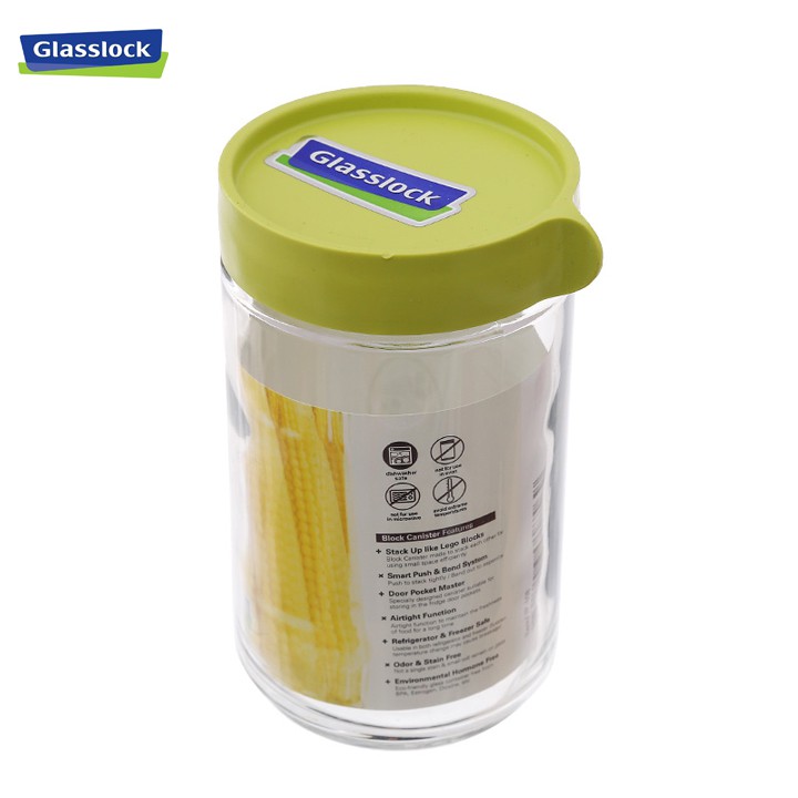 Hũ thủy tinh Glasslock IP608 600ml Hàn Quốc - Larva Store