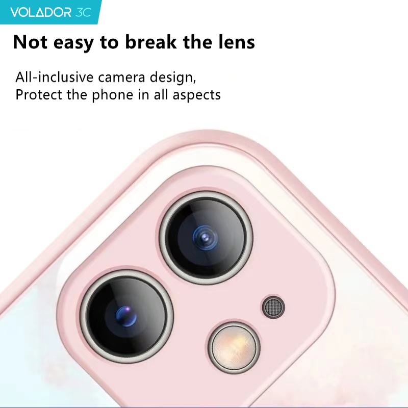Ốp Điện Thoại Màu Nước Thời Trang Cho Điện Thoại Iphone 12 11 Pro Xs Max Mini Xr X 8 7 Plus Se2020 | BigBuy360 - bigbuy360.vn