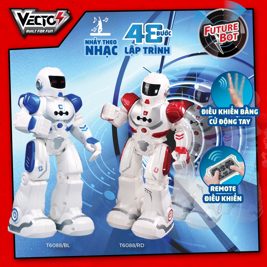 Robot tương lai (đỏ) T6088/RD