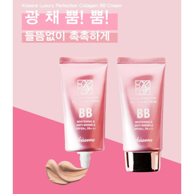 [KISSERA] Kem BB dưỡng da Collagen Luxury Perfection 50ml