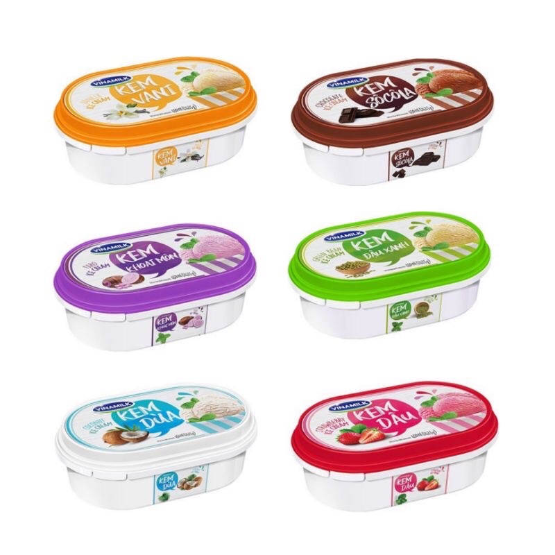 Kem Vinamilk 450ml các loại