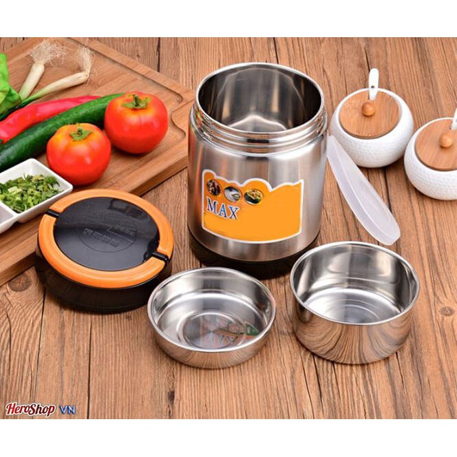 CaMen Hộp Đựng Cơm Inox 304 Kèm Túi Giữ Nhiệt Tiện Dụng | BigBuy360 - bigbuy360.vn