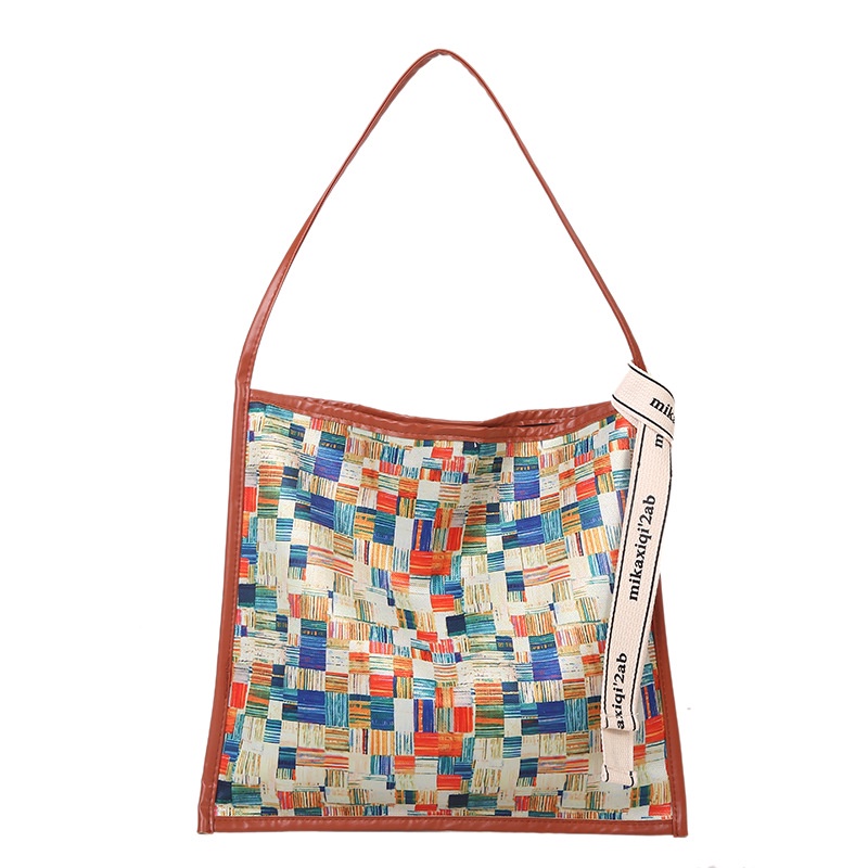 Túi Tote Đeo Vai Kích Thước Lớn Phong Cách Hàn Quốc Thời Trang Mùa Hè Mới 2022 Dành Cho Bạn Nữ