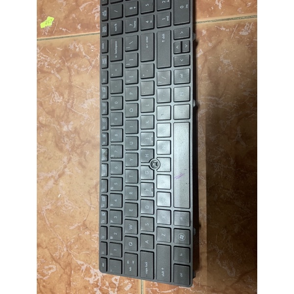 phím hp 8560w 8570w laptop hp xác, phím rã máy