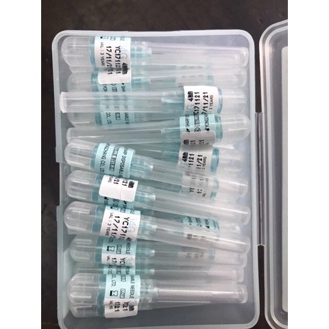 [Lẻ 1 cái] Kim tiêm meso Kim tiêm dưỡng chất căng bóng da Kim 34G Kim 32G Chuẩn y khoa