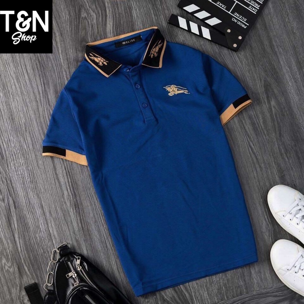 Áo thun có cổ , Áo PoLo nam thêu logo BBR ngựa PL003 full size tới 78kg T&N Shop | BigBuy360 - bigbuy360.vn