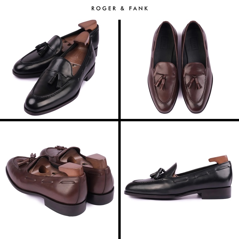 Giày da cao cấp Loafer ROGER &amp; FANK LF802