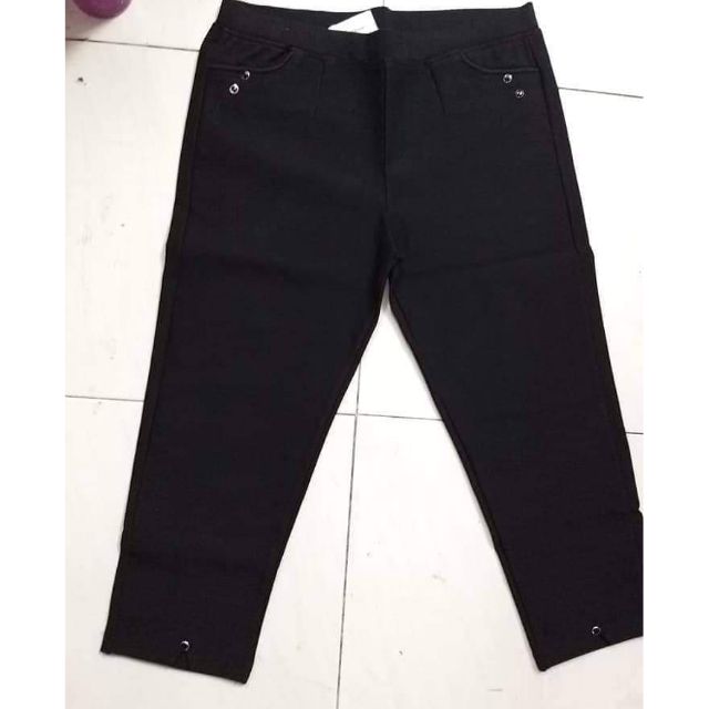 Quần legin lụa bigsize cho chị em số cân 90kg trở lai chất liệu thun coton cao cấp hút mồ hôi tốt co giãn thoải mái..... | BigBuy360 - bigbuy360.vn