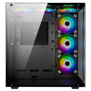 Vỏ Case Xigmatek Aquarius Black ko Fan chính hãng mai hoàng