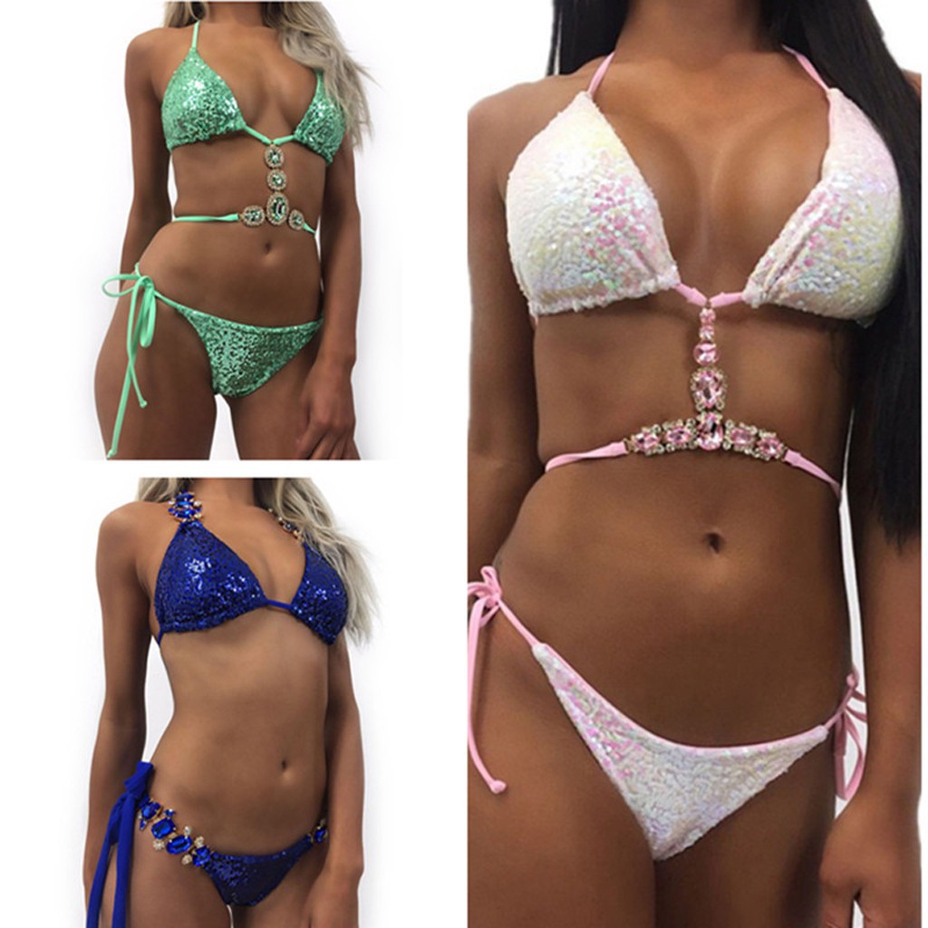 Bikini Đính Kim Sa Lấp Lánh