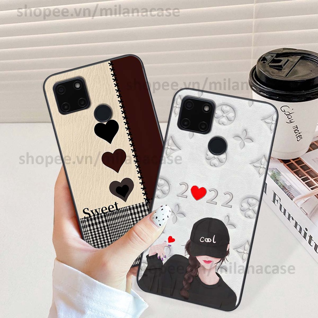 Ốp Realme C20 / C21Y hình trái tim be love tình yêu siêu đẹp, cá tính, thời trang