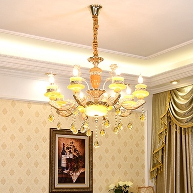 Đèn chùm MONSKY NIANS 8 tay hiện đại trang trí nội thất cao cấp, sang trọng.