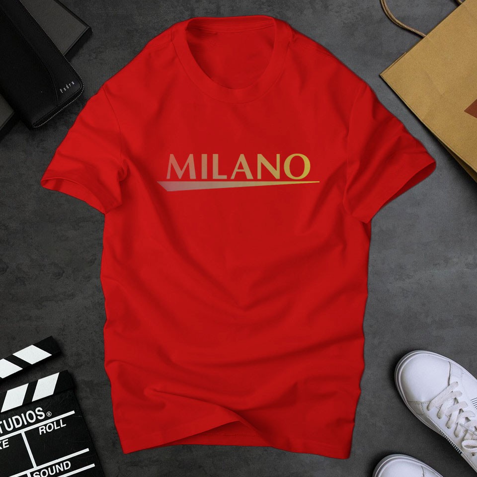 ÁO THUN THỂ THAO MILANO LOGO 7 MÀU ĐẸP | ÁO THUN NAM BIG SIZE | UR SPORT