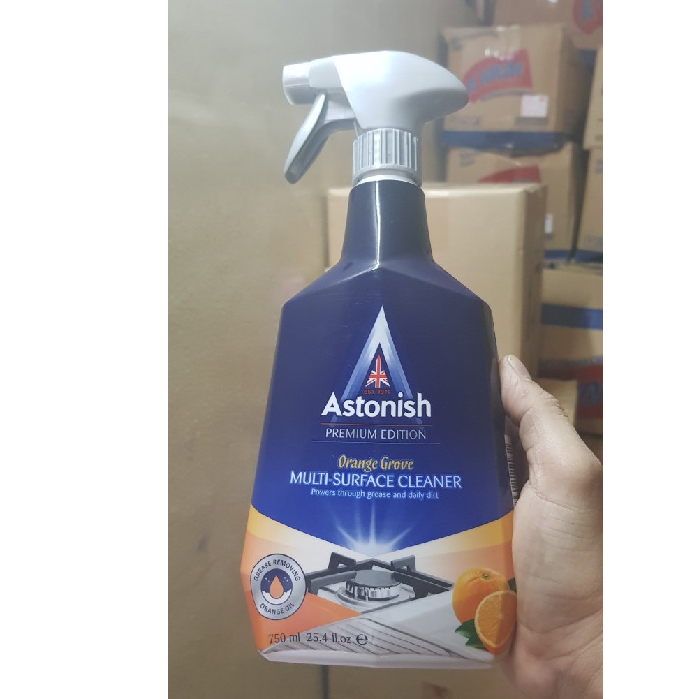 Bình Xịt Tẩy Rửa Astonish 750Ml PREMIM