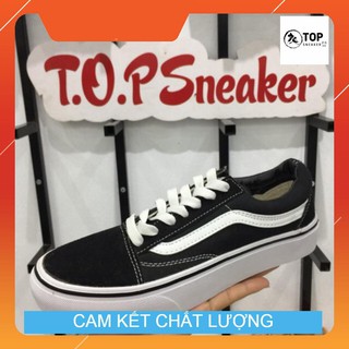 ( SALE SOCK + FREESHIP) Giày Sneaker Old Skool Black & WhitE