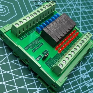 Module relay 8 kênh 24V loại mỏng