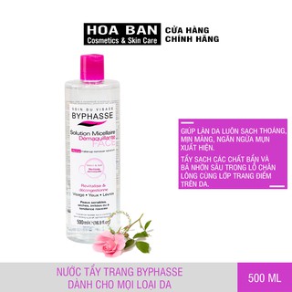 Nước Tẩy Trang Byphasse Micellar Make-up Remover Solution 500ml