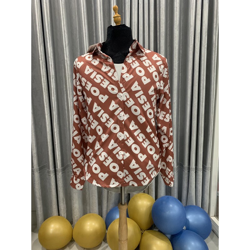 Áo sơ mi tay dài Unisex nam nữ form rộng mẫu mới | BigBuy360 - bigbuy360.vn