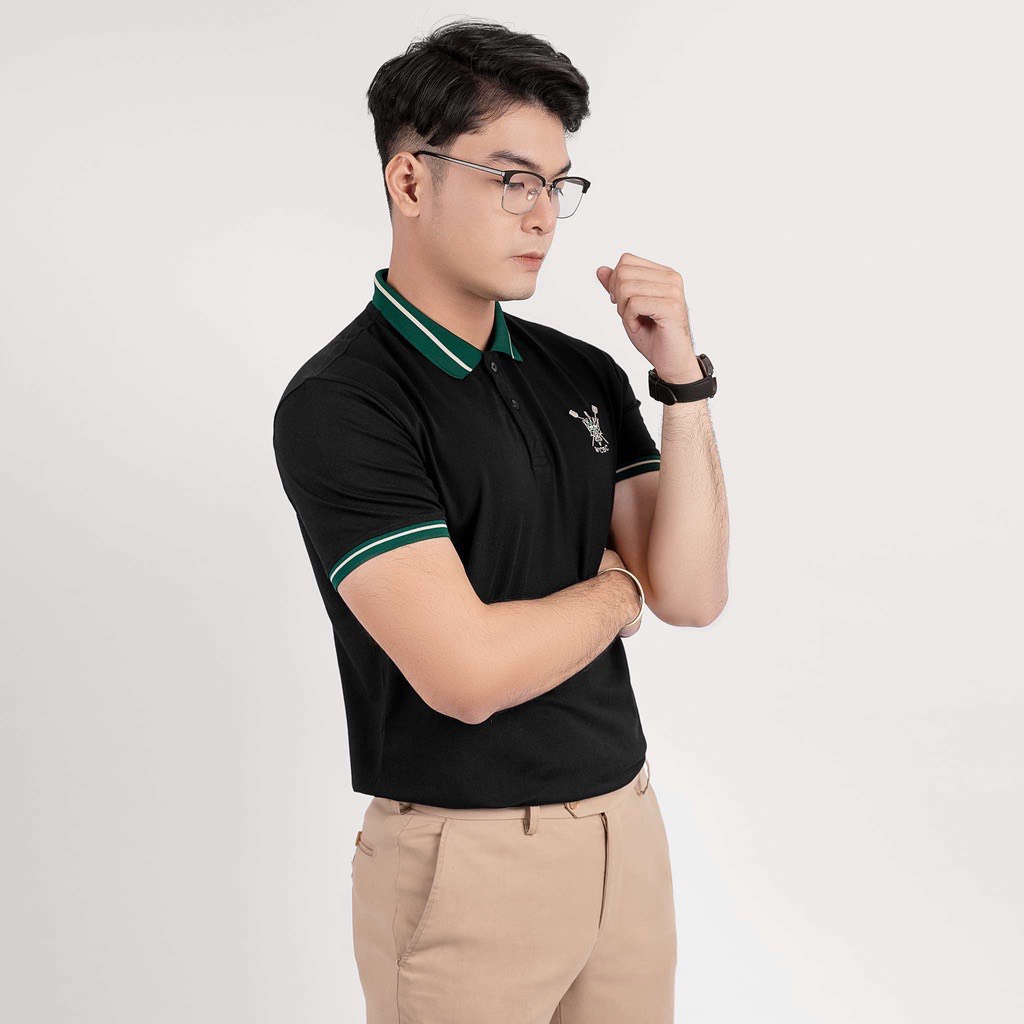 Áo thun nam có cổ bẻ WCBC, áo polo nam nữ vải cotton cá sấu cao cấp chuẩn form sang trọng lịch lãm - QQ SHOP