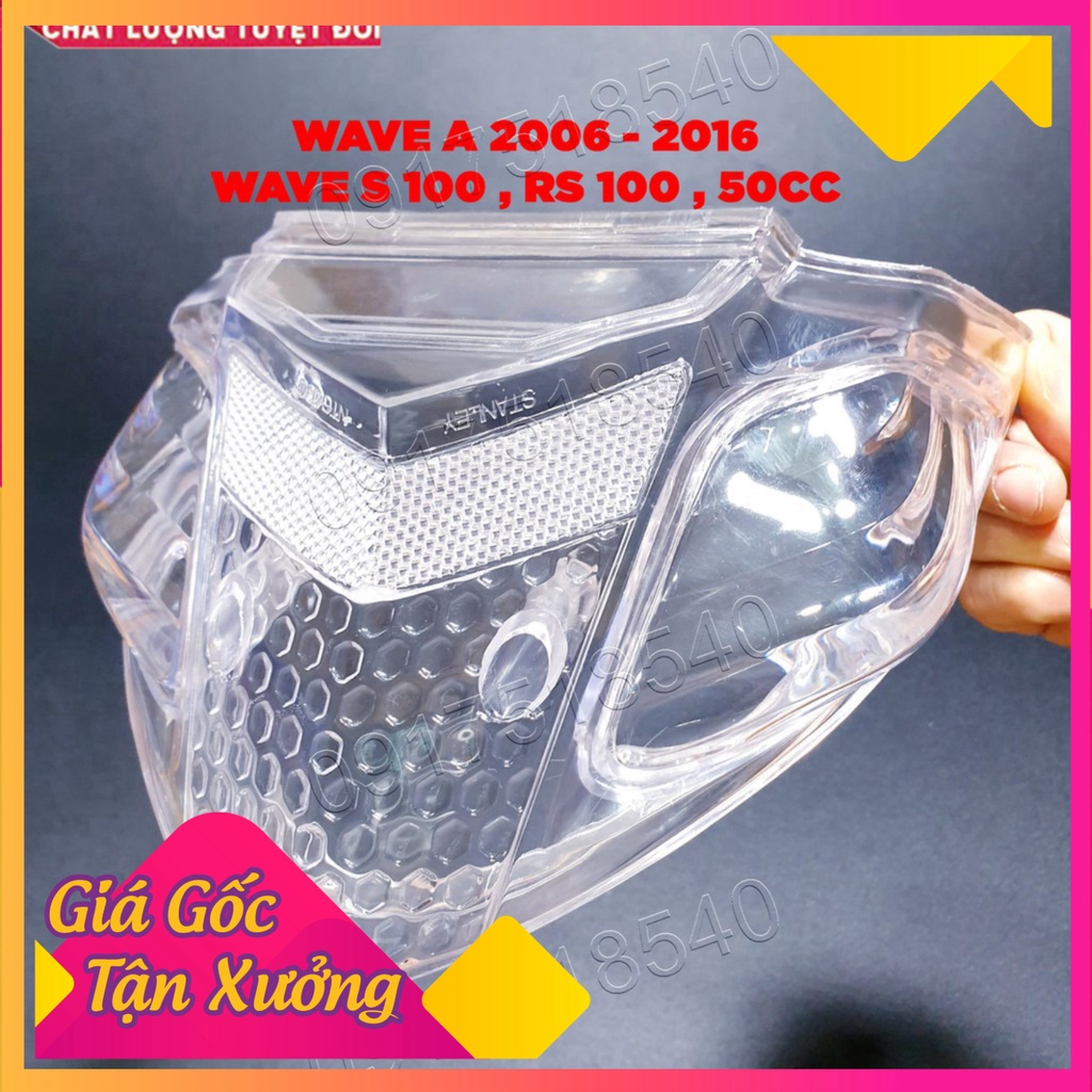 Nắp hậu trắng cho wave 2006 - 2016, wave rs , wave s100 , wave 50cc (Ảnh Sp thật)