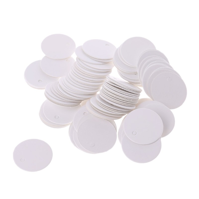 Set 100 Thẻ Tên Bằng Giấy Kích Thước 2cm Dùng Trong Tiệc Cưới