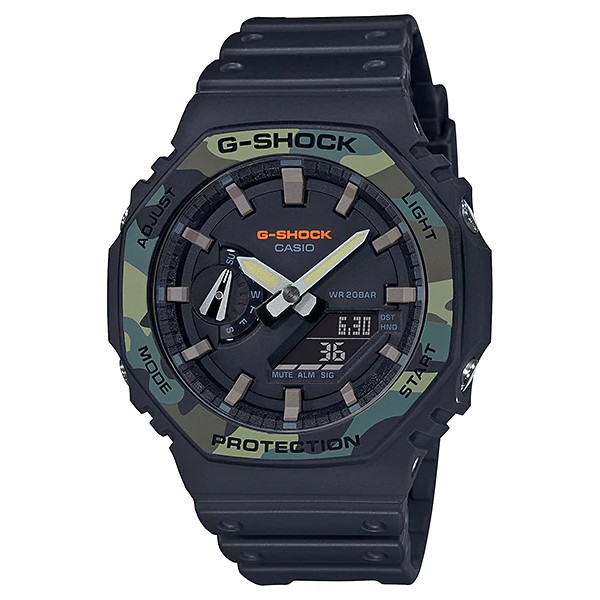 Đồng Hồ Casio Nam Dây Nhựa GSHOCK GA-2100SU-1A Chính Hãng