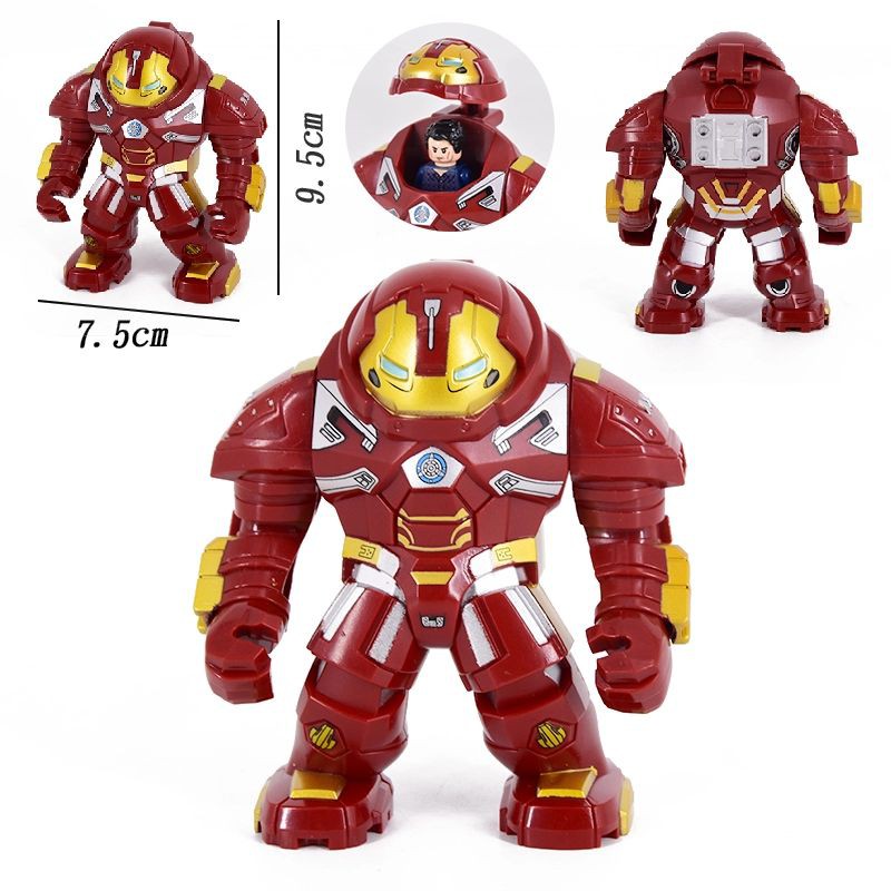 Mô Hình Lắp Ráp Lego Kw 2 Trong 1 Iron Man (Mark 42) (Infinity War)