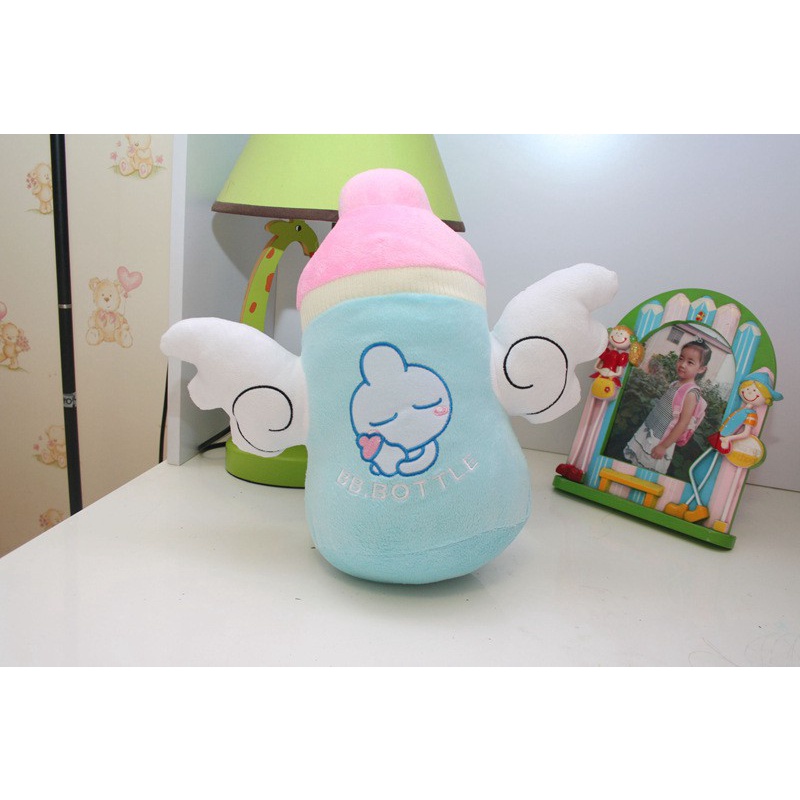 ⚡⚡ Hoạt Hình Búp Bê Nhồi Bông Hình Bình Sữa Có Cánh Sáng Tạo | BigBuy360 - bigbuy360.vn