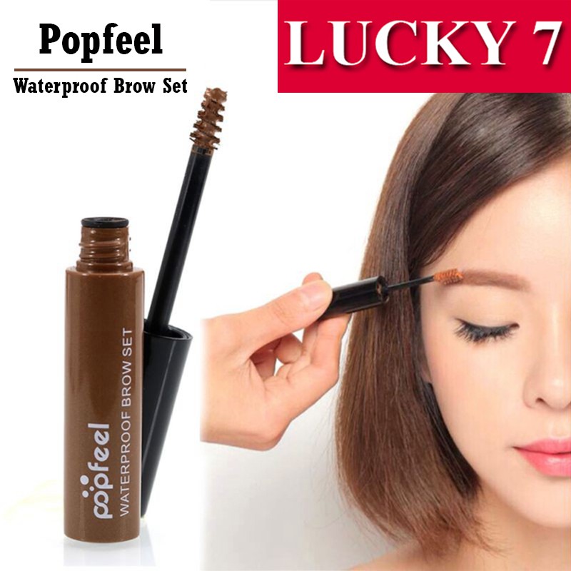 (hàng Mới Về) Mascara Lông Mày Dạng Gel Chống Nước Lâu Trôi 4 Màu Tùy Chọn Thương Hiệu Popfeel | BigBuy360 - bigbuy360.vn