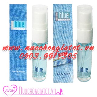 FREE SHIP CHÍNH HÃNG COMBO 2 CHAI NƯỚC HOA NAM NỮ AVON BLUE HIM & HER 10ML PHILLIPINE