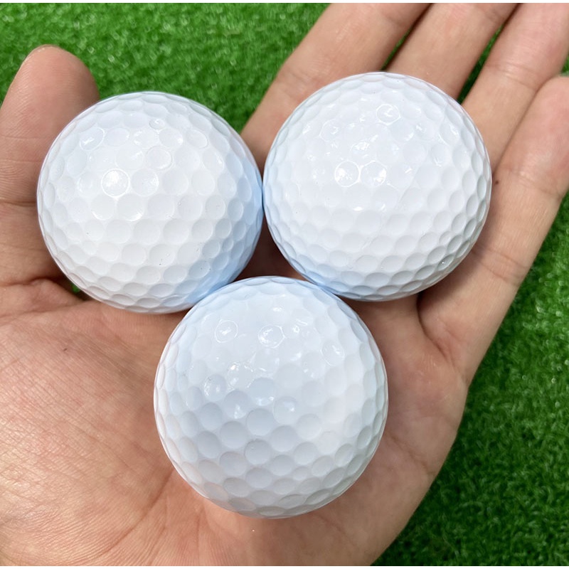 Bóng Golf PGM Màu Trắng 2 Lớp Chính Hãng/ Chuyên Dùng Luyện Tập Chơi Golf Tại Nhà Và Sân Tập