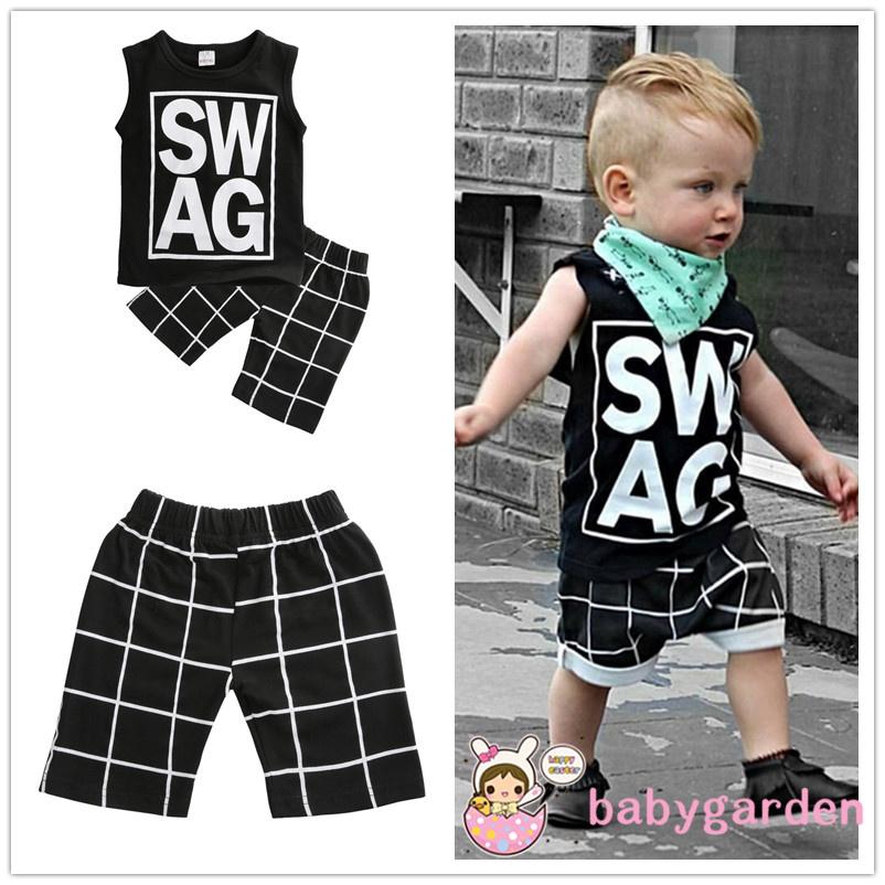 Áo Thun Và Quần Hình Cho Bé Trai