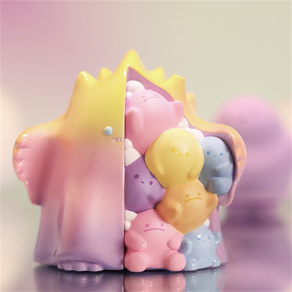 Pop mart popmart Nghệ Thuật yuki evolution series Hộp Mù