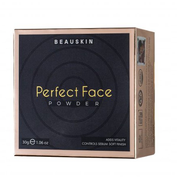 Phẩn phủ kiềm dầu dạng bột Beauskin Perfect Face Power Hàn Quốc 20g- 21 Natural beige - Mẫu mới