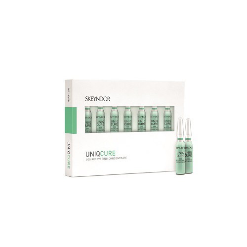 SKEYNDOR Uniqcure Hộp 7 ống tinh chất phục hồi da, làm trắng da, cấp ẩm da mặt SOS Recovering Concentrate 14ml | BigBuy360 - bigbuy360.vn
