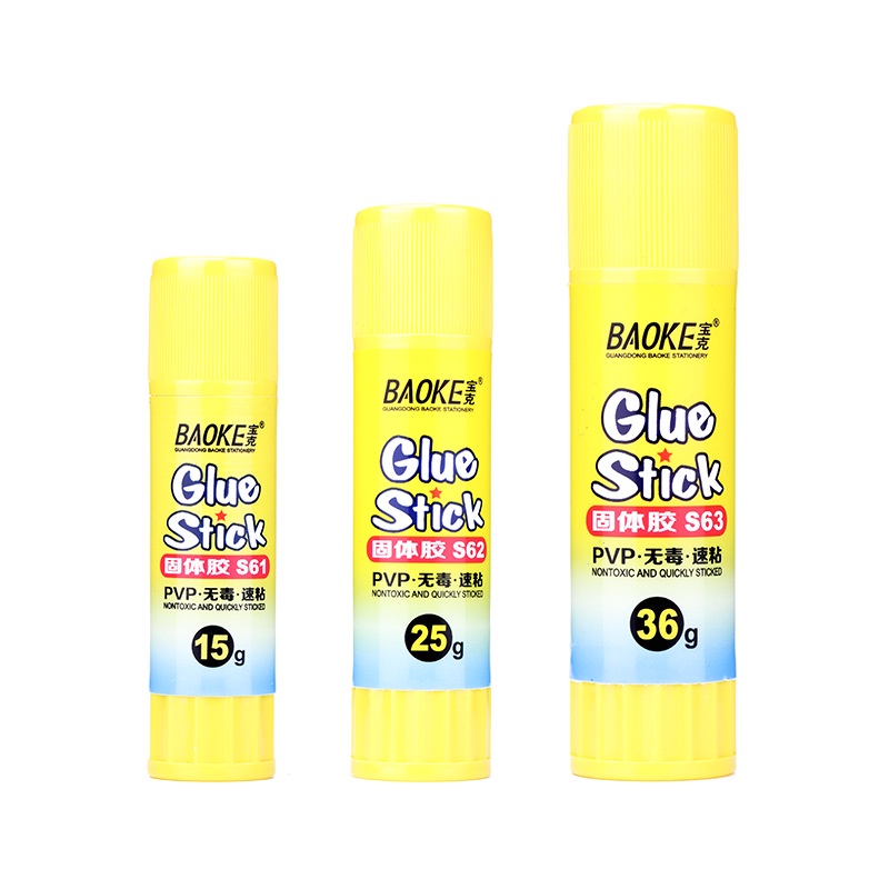 Hồ khô kéo dán giấy sticker, giấy nền, dán vật dụng trang trí sổ